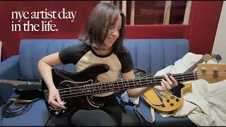Relatable (i think?) Day in the life Vlog | Musician & Artist in NYC