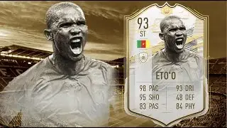 FIFA 21: SAMUEL ETO'O 93 PRIME ICON MOMENT PLAYER REVIEW I FIFA 21 ULTIMATE TEAM