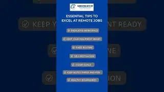Essential Tips to Excel at Remote Jobs &ndash; Work Smarter, Not Harder!