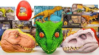 Jurassic World Unboxing Review | Dinosaur Mystery Box ,Dinosaur Egg ,T-Rex , Allosaurus | ASMR