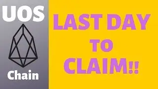 LAST DAY! Claim UOS Chain Airdrop For EOS Holders