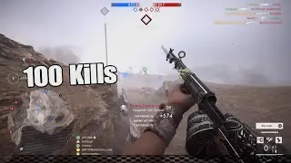 BF1: Enjoyfull medic round 100 kills [conquest full gameplay]