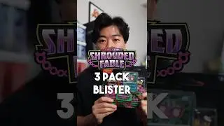 Shrouded Fable 3 Pack Blister is CRACKED, never seen anyone not pull something from these #pokemon