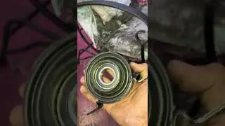 BMW X5 E53 rusty driveshaft center bearing removal / replacement part 2