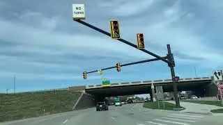 Driving on 16 mile rd. Troy, Michigan