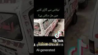 نیلامی سے گاڑی کتنے میں مل سکتی ہے؟#auction #edhi #ambulance #suzuki #imrankhan #pakistan #karachi