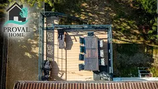 Proval'Home | Compilation de la conception et installation de nos terrasses suspendues en m&eacute;tal