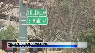 2nd weekend shooting in downtown Memphis