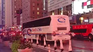 Coach USA 351 Mini Action 8/7/18 (with Lakefront Lines & Lenzner Coach)