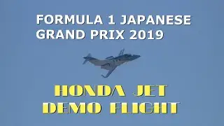 Formula1 Japanese Grand Prix 2019 Honda Jet Demo Flight