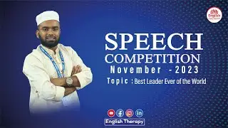 Best Leader Ever of the World I English Therapy I Saiful Islam Sir