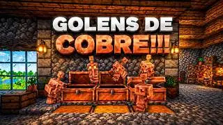 GOLENS DE COBRE!!! - Minecraft Alian&ccedil;a #27