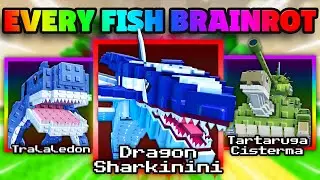 I Unlocked 0.5% SECRET DRAGON SHARKININI In Brainrot Tower Defense..