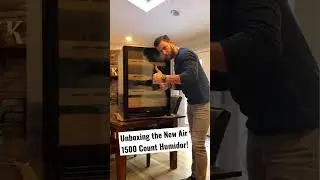 UNBOXING The NewAir 1500 Cigar Humidor! | #cigar #cigars #unboxing #unboxingvideo #shorts