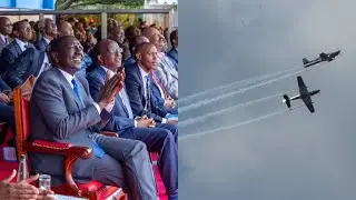 Watch Spectacular Military Airshow by the Kenya Air Force During Their 60th Anniversary