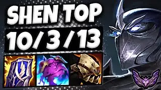 Shen TOP vs Gnar [ OTP ] Lol Korea Master Patch 25.16 ✅