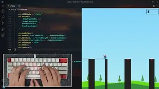 ASMR Programming - Stick Hero Game Coding - No Talking