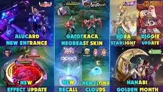 GATOTKACA NEOBEAST SKIN | SORA STARLIGHT | DIGGIE SKIN UPDATE | ALU LEGEND UPDATE | MLBB UPDATE 2026