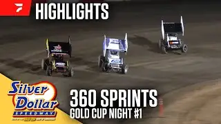 Gold Cup Opener | 360 Sprints at Silver Dollar Speedway 8/20/25 | Highlights