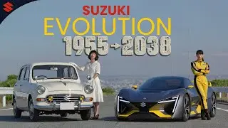 The Suzuki Car Evolution 1955 - 2038 | Innovation and Next-Generation Models