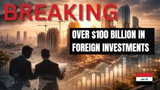 BREAKING GOOD NEWS: Iraq Foreign Investments $100B in Three Years