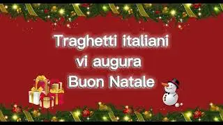 Traghetti italiani vi augura Buon Natale