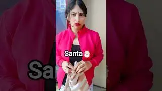 Santa Claus Female Kyu Nahi 😝 | IshaKiPagalpanti | Santa Comedy