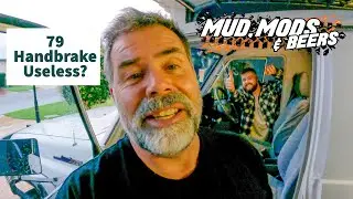 79 Series Handbrake needs tightened.  Here's how to fix it & MERCH update 😃