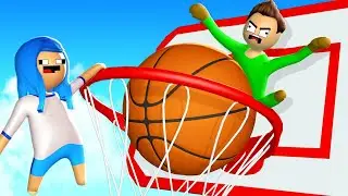 MELHOR JOGADORA DE BASQUETE DE 1.5 M | HUMAN FALL FLAT