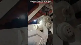 Wire rope failure🤔Grab crane? #shorts #short #reels #yt #ytshorts #wirerope #grab #crane #dtechworld