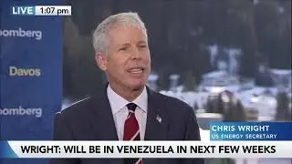 Secretary Wright Joins Bloomberg in Davos, Switzerland - January 22, 2026
