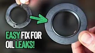 How-to Stop an Oil Leak : How-to Replace a Crankshaft Seal on a John Deere Zero Turn Lawn Mower