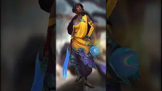 El DISE&Ntilde;O de NILAH en UN MINUTO 💧 #Lor #Nilah #leagueoflegends #loles #lollatam