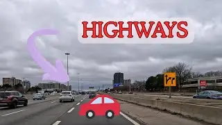 Here is Highway 427 and 27 - Driving Tour