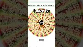 Minecraft: Random Advancement Speedrun DAY 1 #shorts