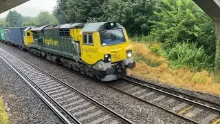 Class 70 + 444 Desiro | 70002 + 444030 + 444004 | Freightliner + SWR
