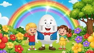 Humpty Dumpty Happy Rhyme | Kids Cartoon Story | Friendship & Fun