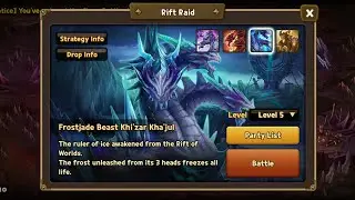 Summoners War Frostjade Beast
