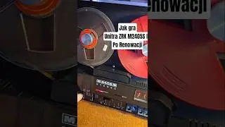 Unitra ZRK M2405S IC Na własnych głośnikach po Kompletnej Renowacji. Jakgra?❤️👌🔥