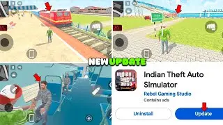 Indian Theft Auto Simulator New Update-26 August 2025 | New Train+Railway Station And More Features 