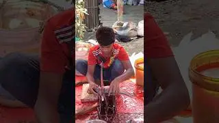 Amazing big fish cutting skills #fish #fishlife #funny #viral #fishcutting #shorts #shortvideo