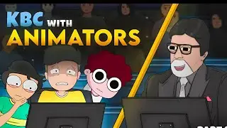 KBC with India animation #cartoon #shorts #viralvideo 