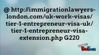 Tier 1 entrepreneur extension