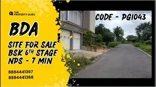 East Facing BDA 30x40 For Sale BSK 6th Stage Near NPS || PG1043 || 8884441367 | THE PROPERTY GURU