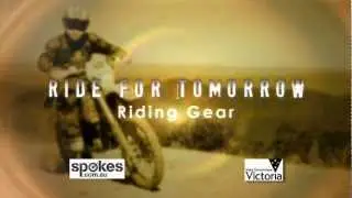 DSE & Spokes - Ride For Tomorrow - Riding Gear