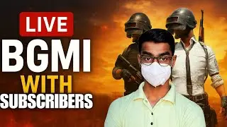 LIVE BGMI With Subscribers 🔥 | Squad Matches & Fun Gameplay | DavidXPedia
