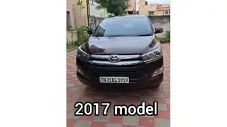 Toyata Innova Crysta car for sales in Salem //// Good Condition //// TAMIL //// TAVF