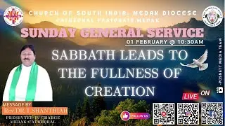 CSI MEDAK CATHEDRAL || SUNDAY GENERAL SERVICE || 01-02-2026