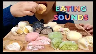 【Eating sounds】ボツ動画。生クリーム大福!!Whipped cream daifuku!!생크림찹쌀떡!!《Eating show》