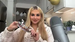 ASMR 24th Birthday Haul 🍾 Tapping, Scratching, Whispered Rambling